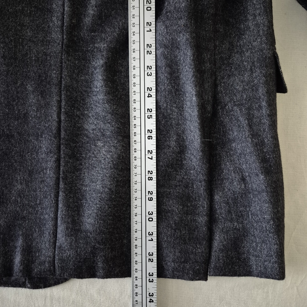 Ermenegildo "Z" Zegna Light 42L Charcoal Soft Wool Cashmere Blazer Quiet Luxury - Picture 13 of 14